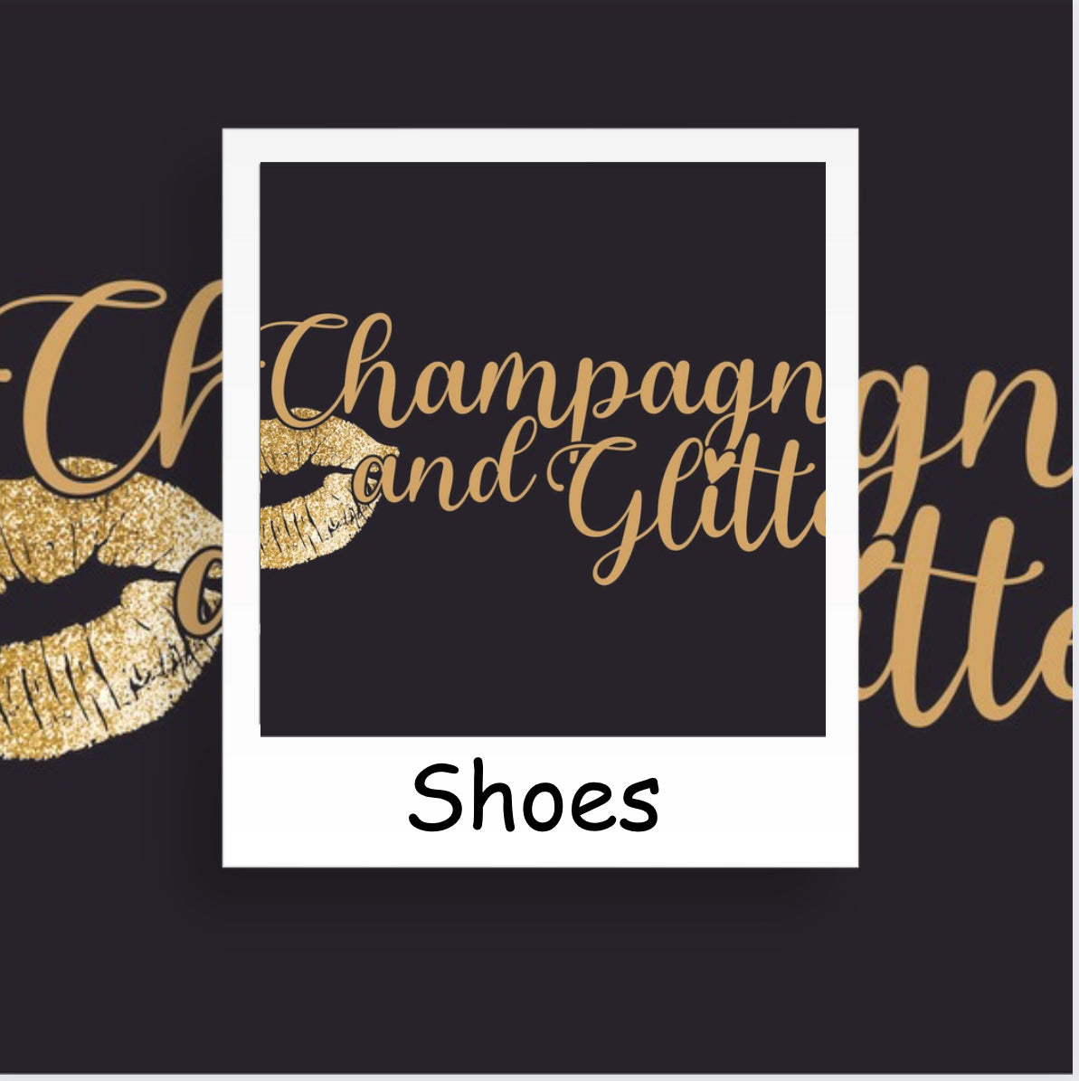 champagne glitter shoes
