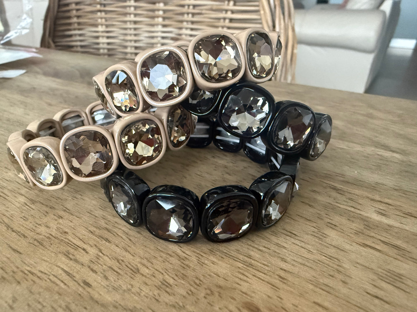Black Bling Bracelet