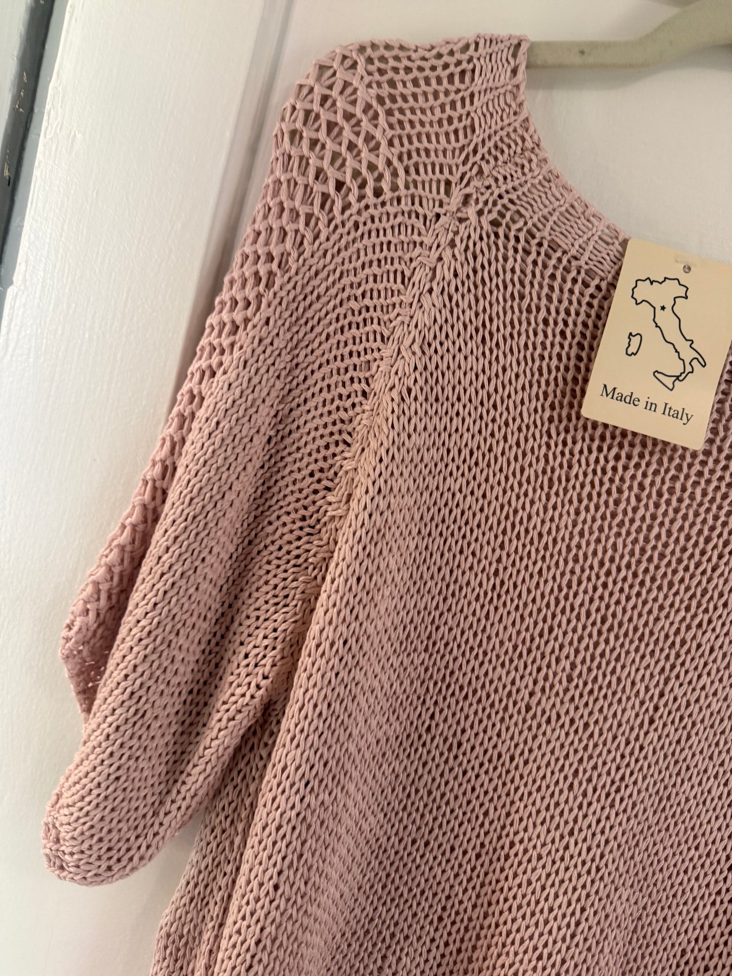 Liza Kniited Blouse Pink