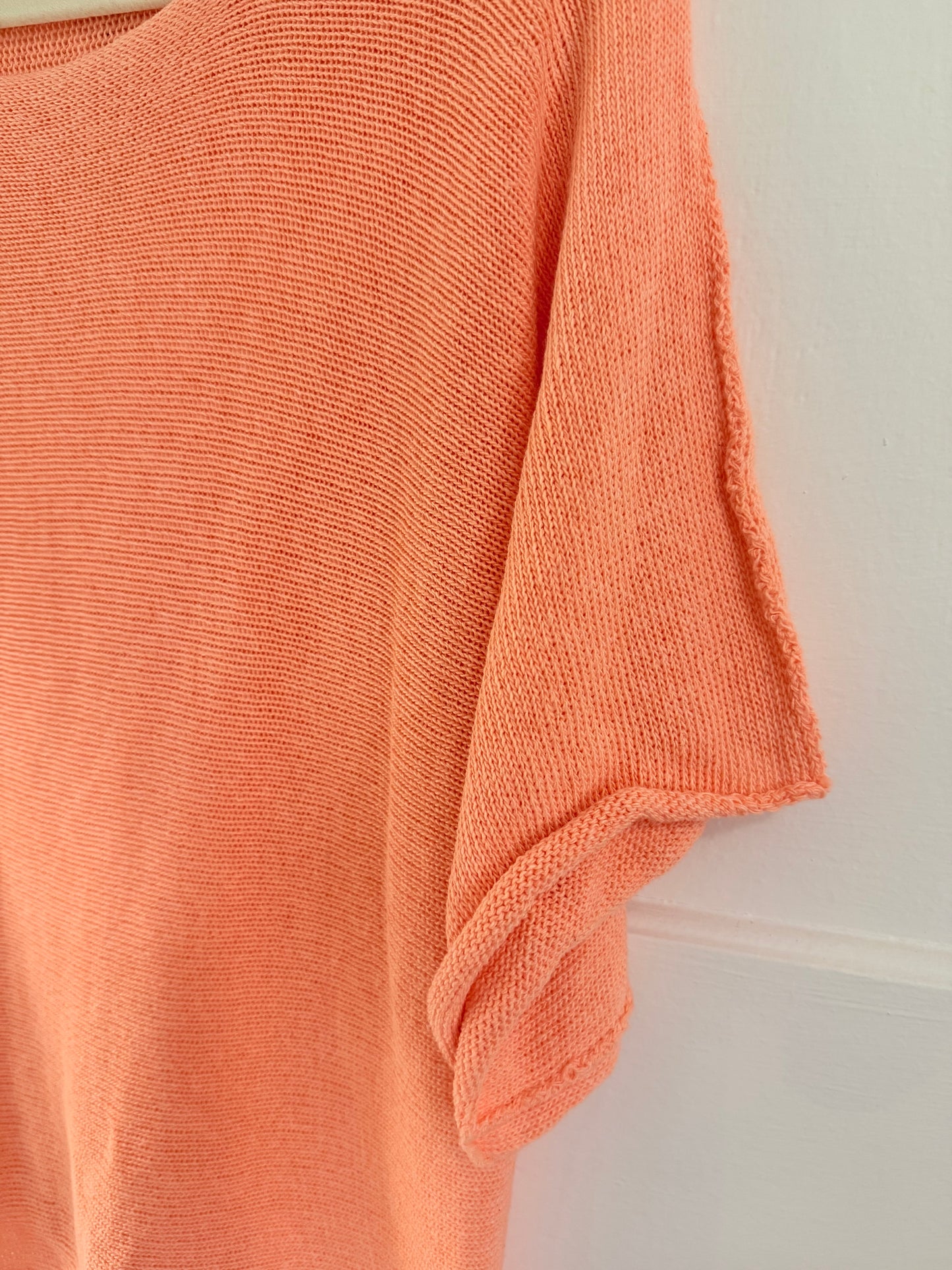 Peach Light Knitted Blouse