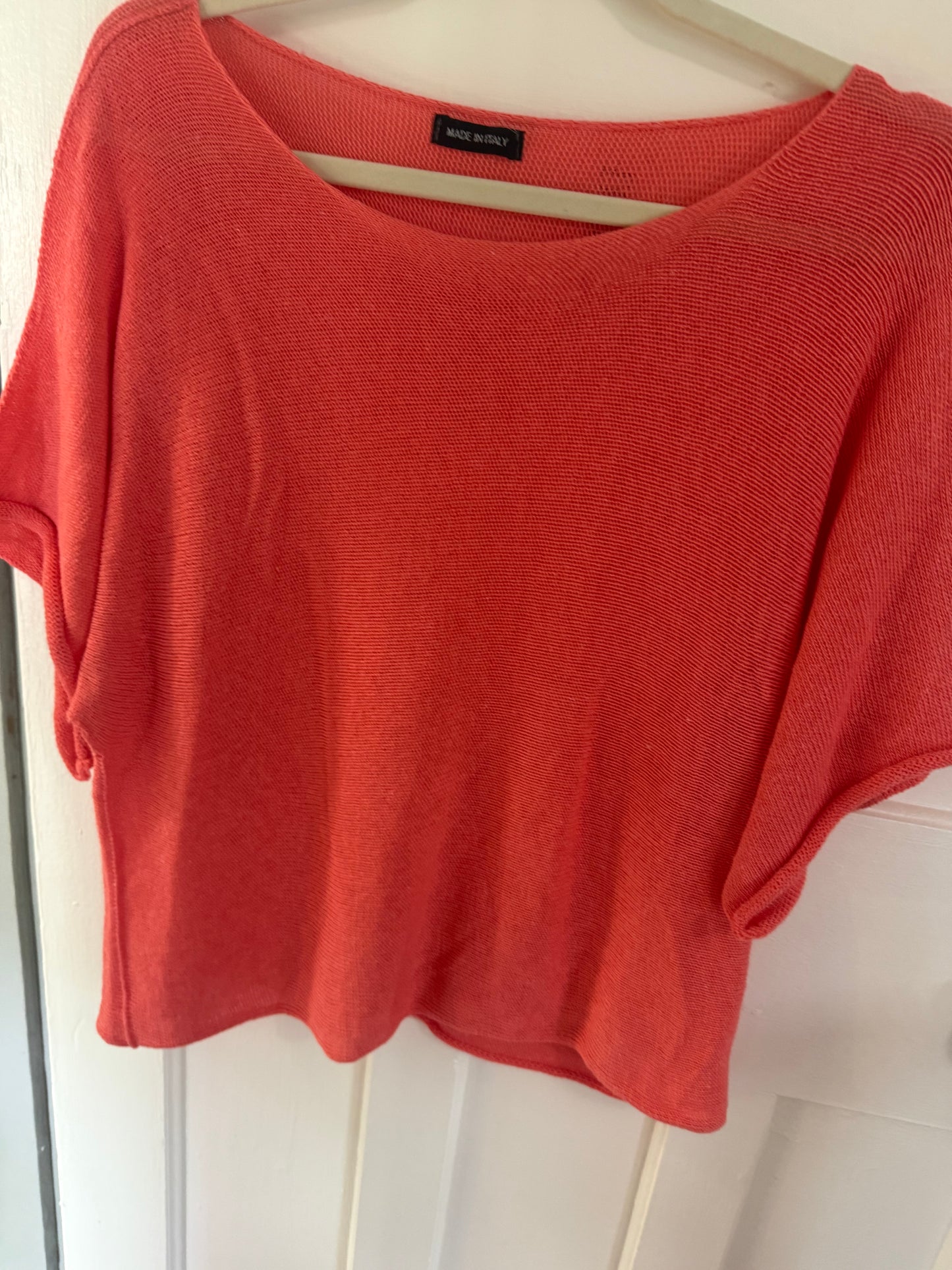 Coral Light Knitted Blouse