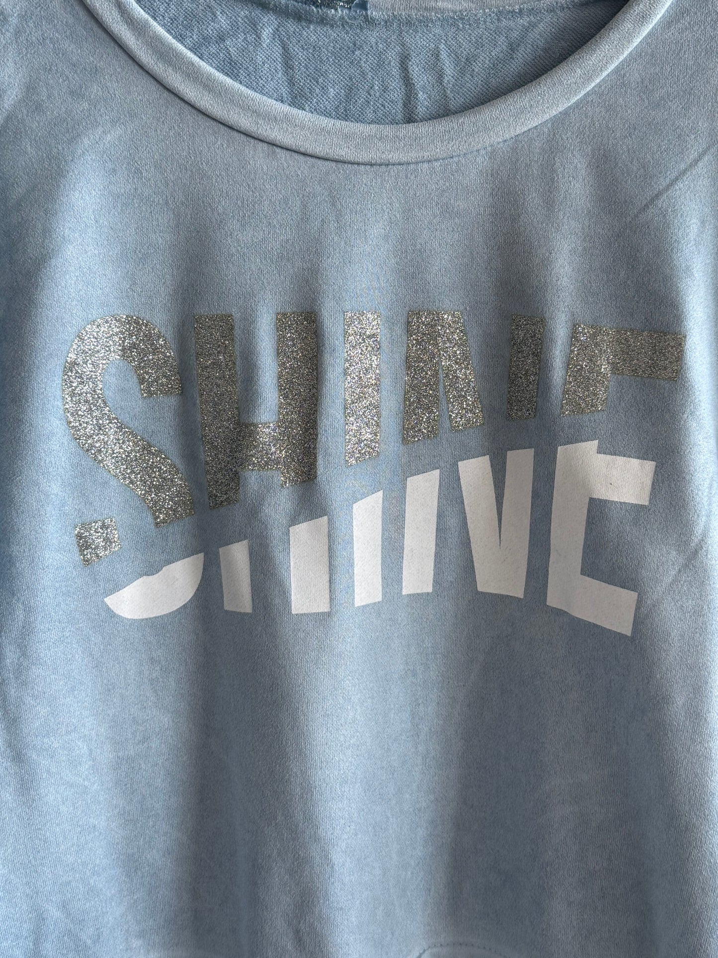 Shine Blouse Blue