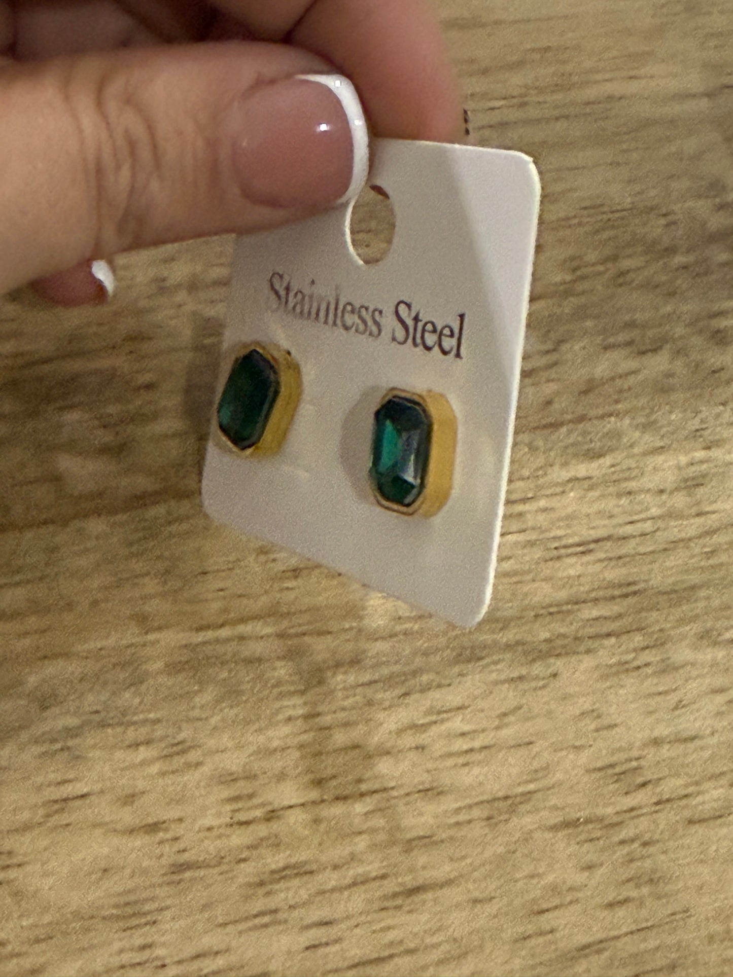 Petite Green Stud