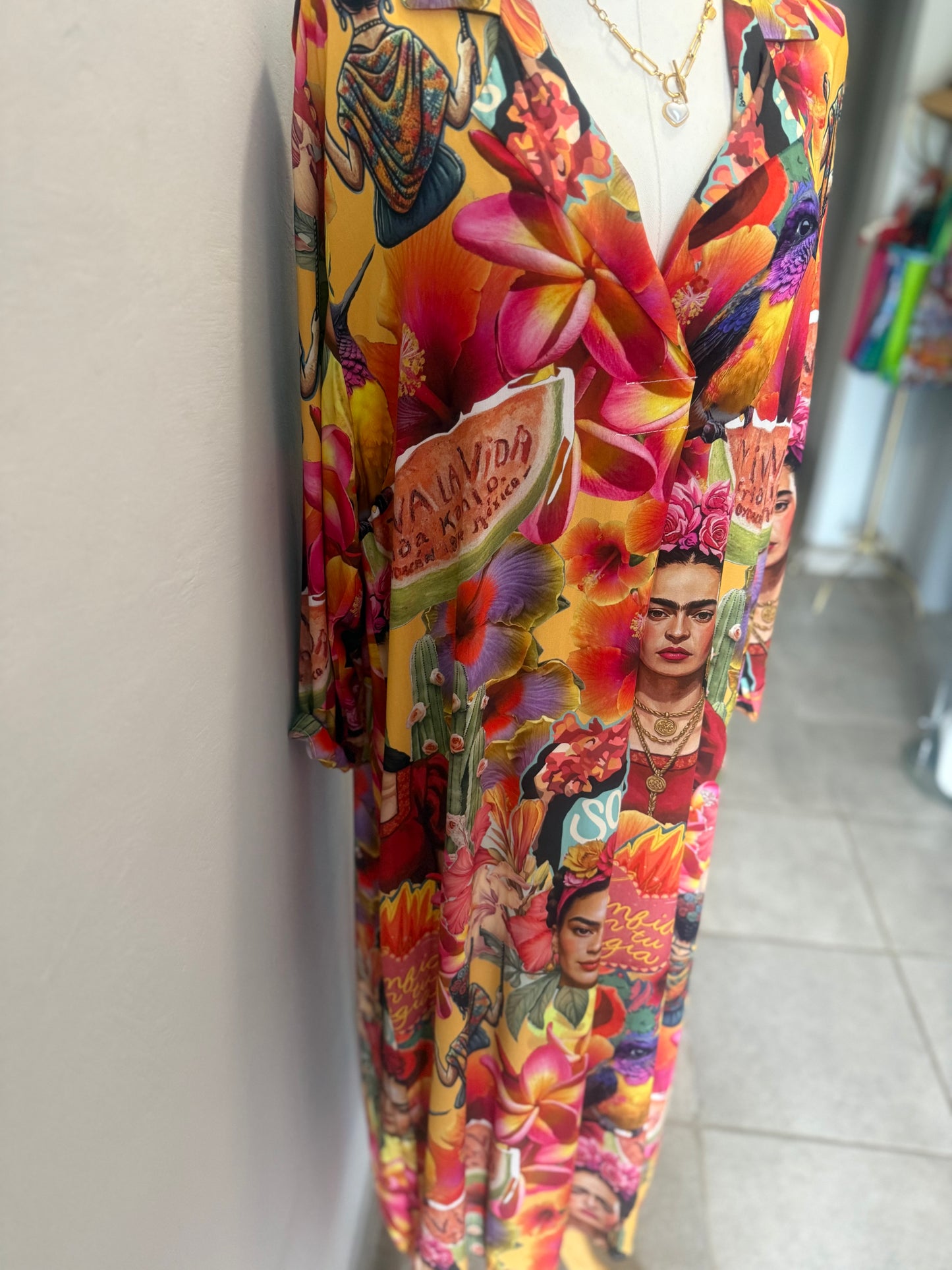 Frida Shirt Long Dress