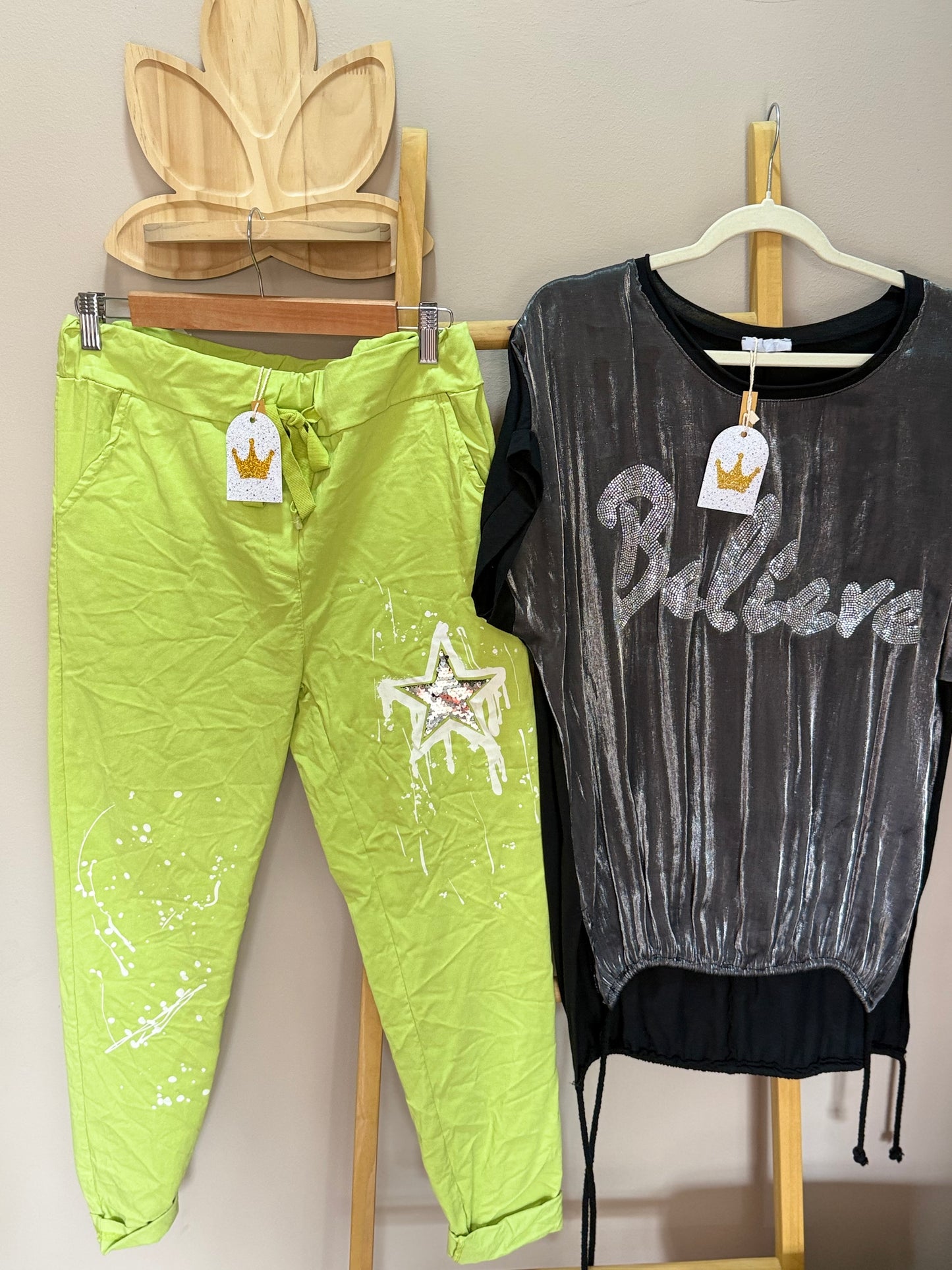 Believe Blouse Black