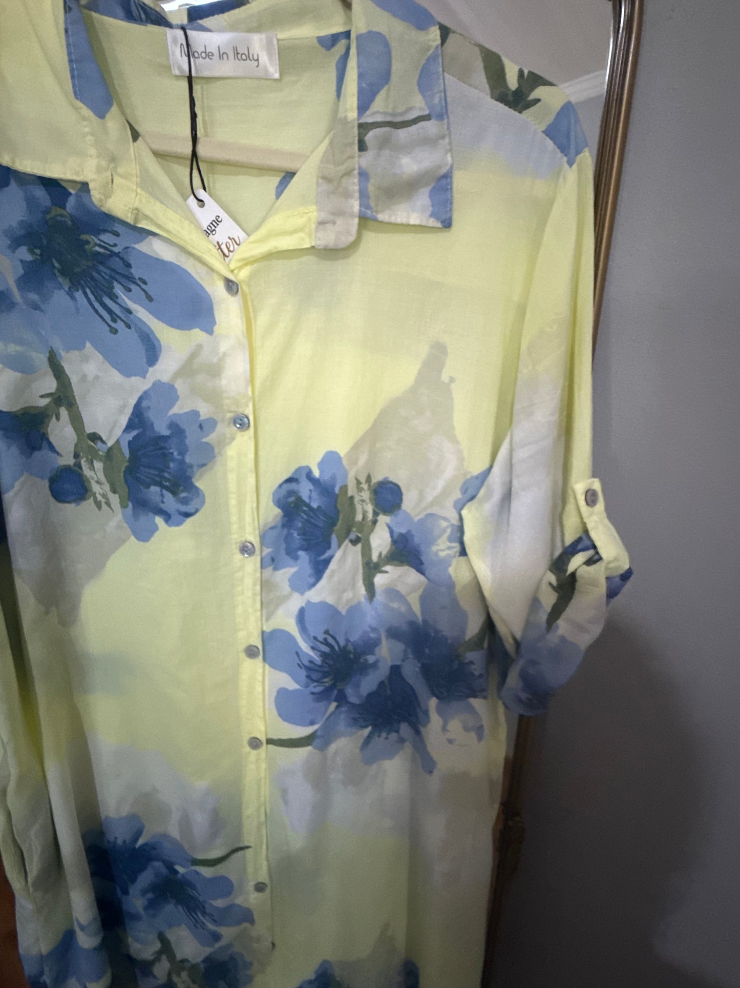 Annette Cotton Yellow Dress