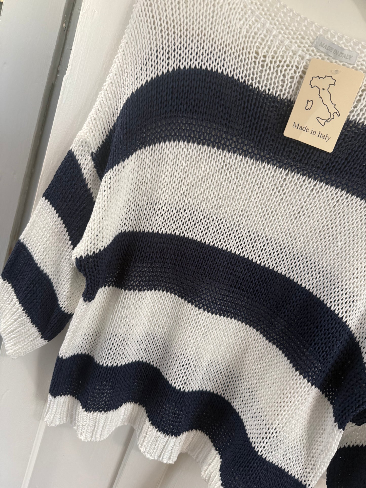 Stripe Knit Navy