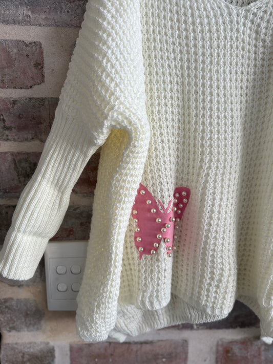 Pearl Butterfly Pink