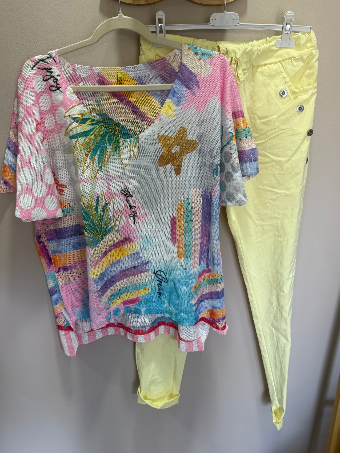 Pastel Dreams Knit Blouse