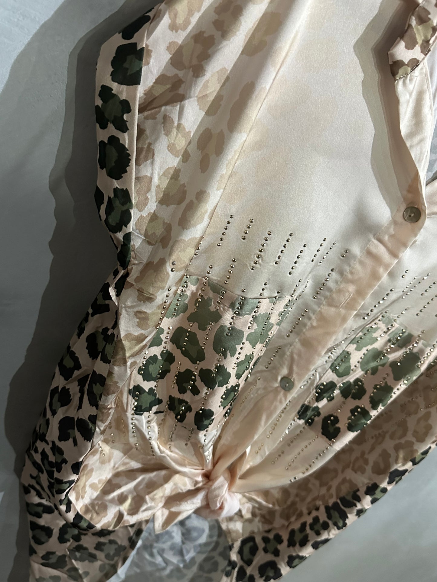 Fancy Me Khaki Blouse
