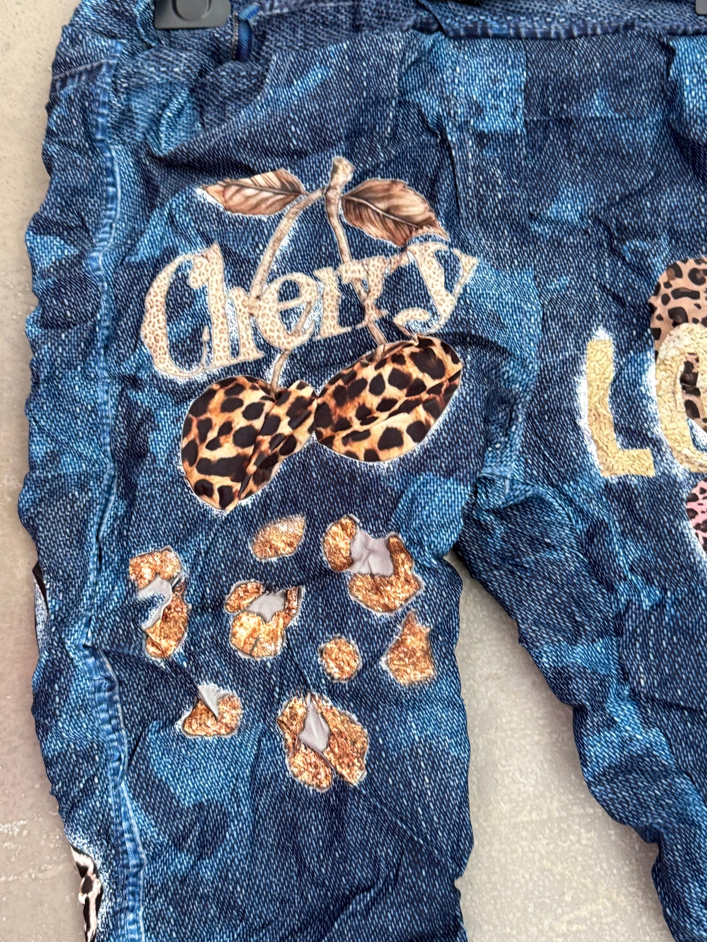 Cherry Love Printed Pants