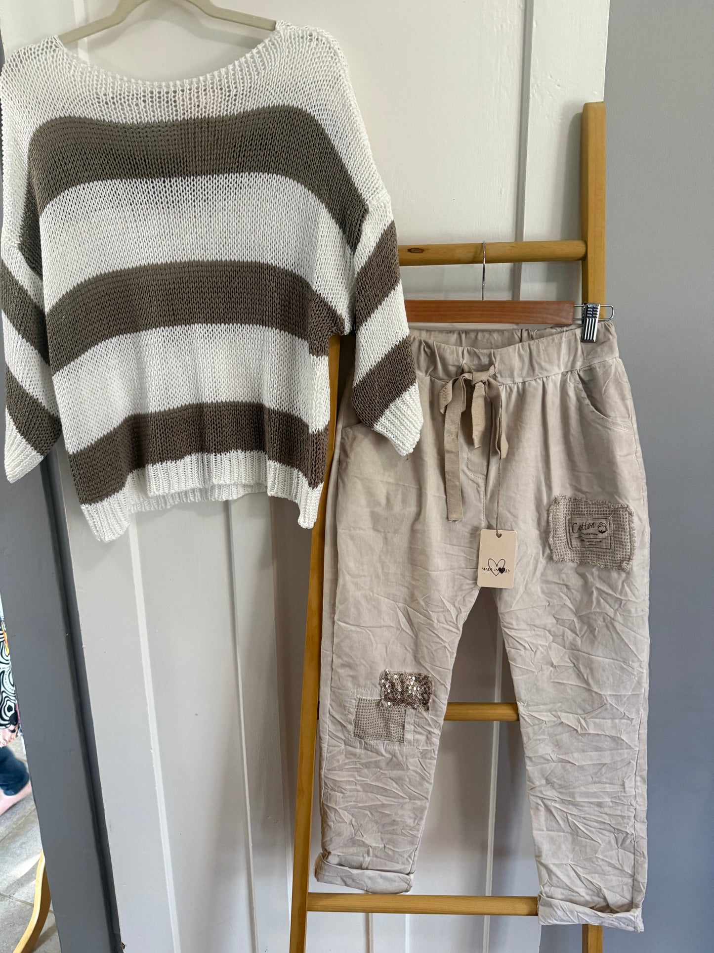 Cotton Nude Comfy Pant