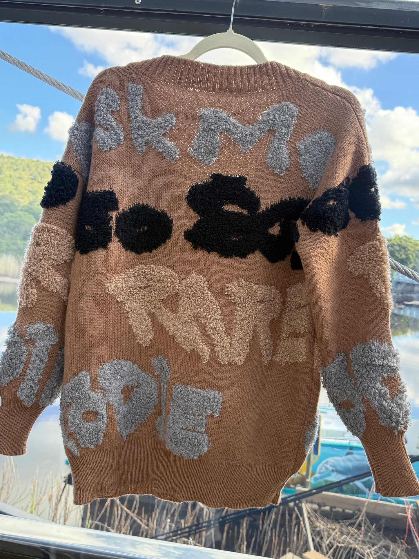 Snuggle Me Knit Brown