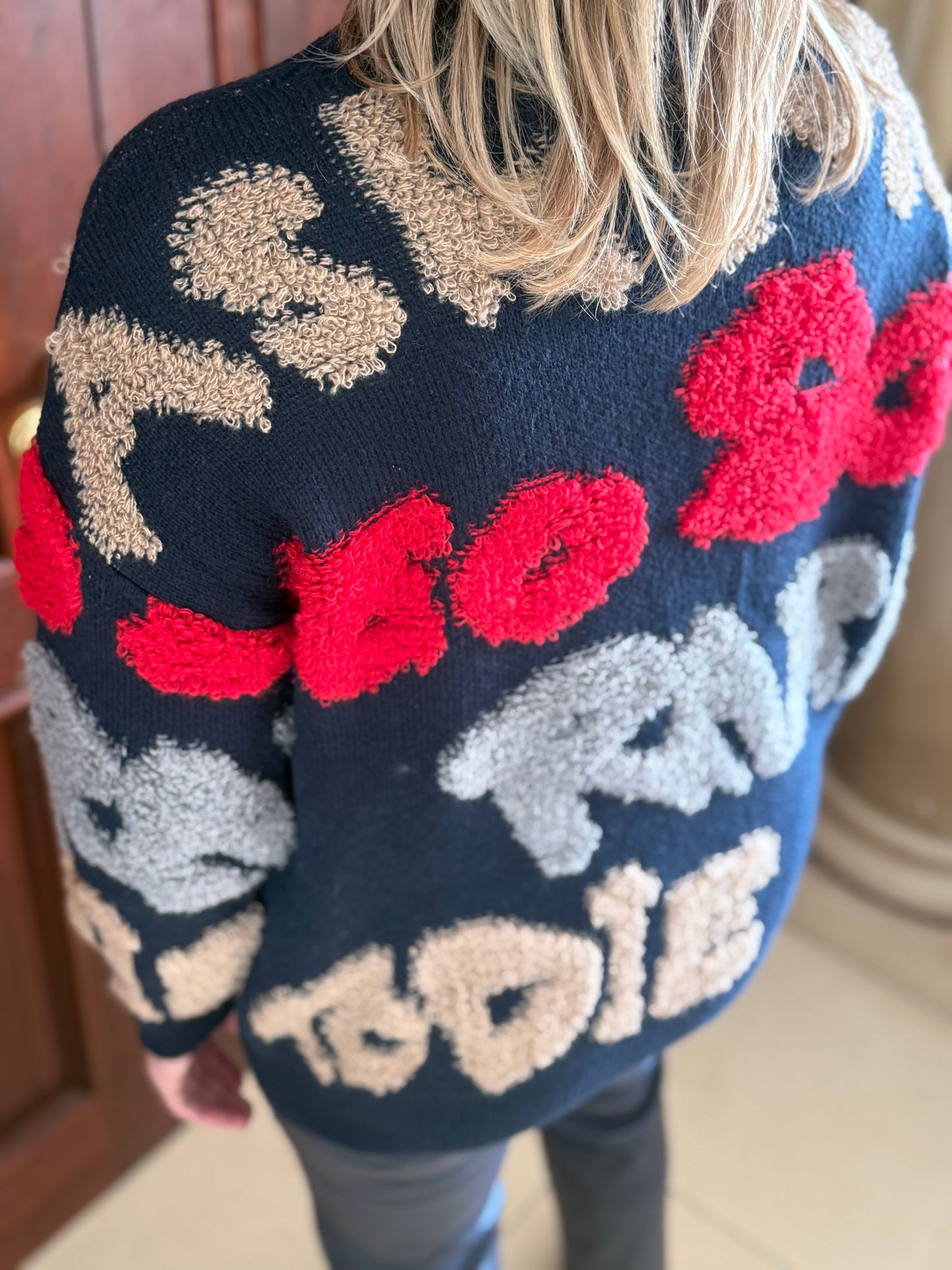 Snuggle Me Knit Navy