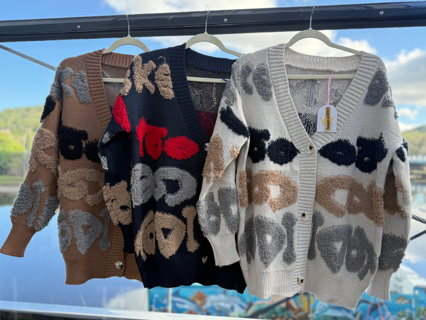 Snuggle Me Knit Off White