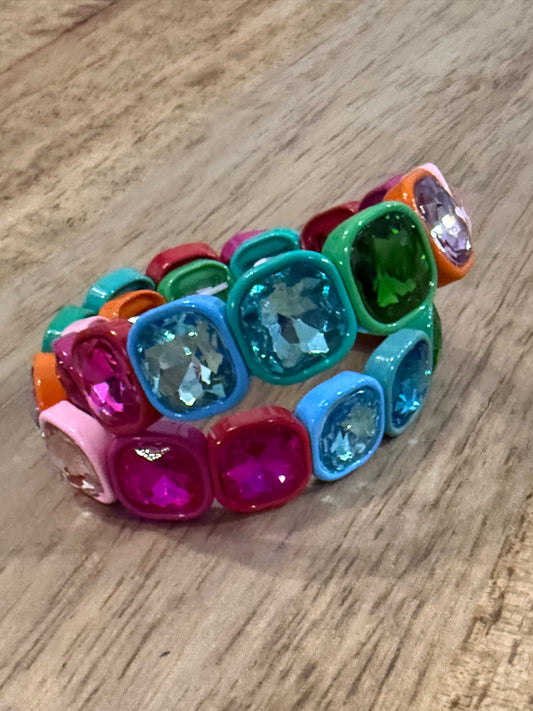 Diamanté Rainbow Bracelet