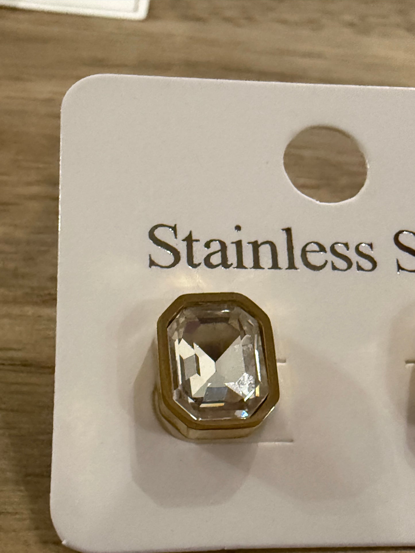 Petite White Stud