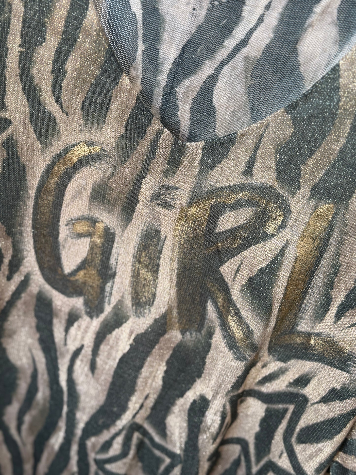GURL AND Leopard Blouse