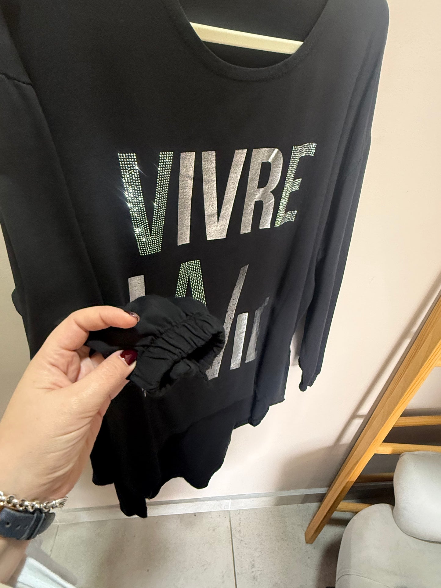 La Vie Blouse Black