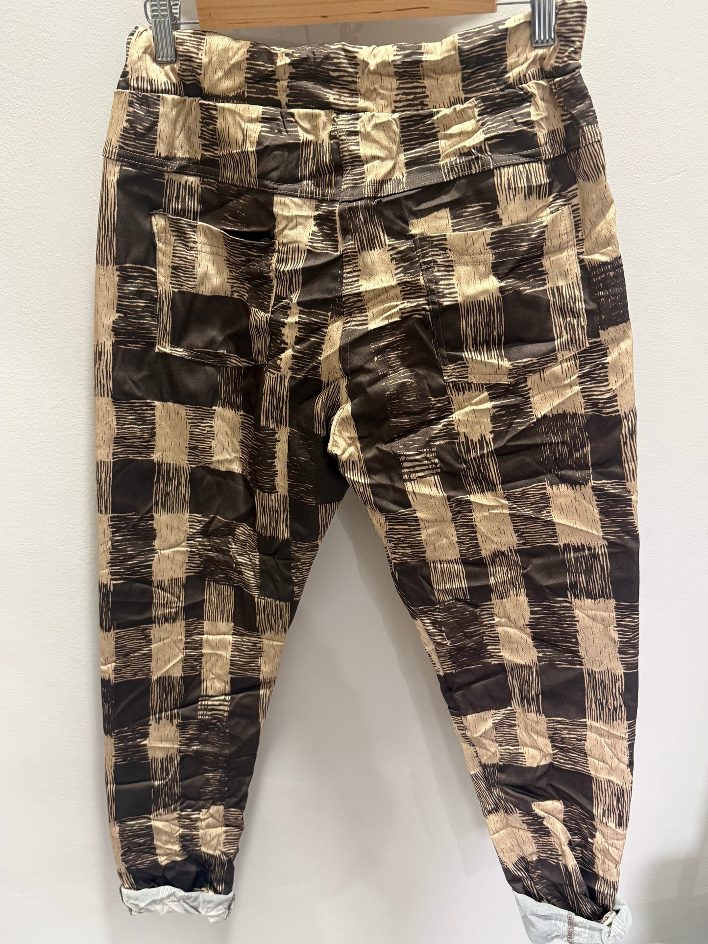 Chess Pant Brown