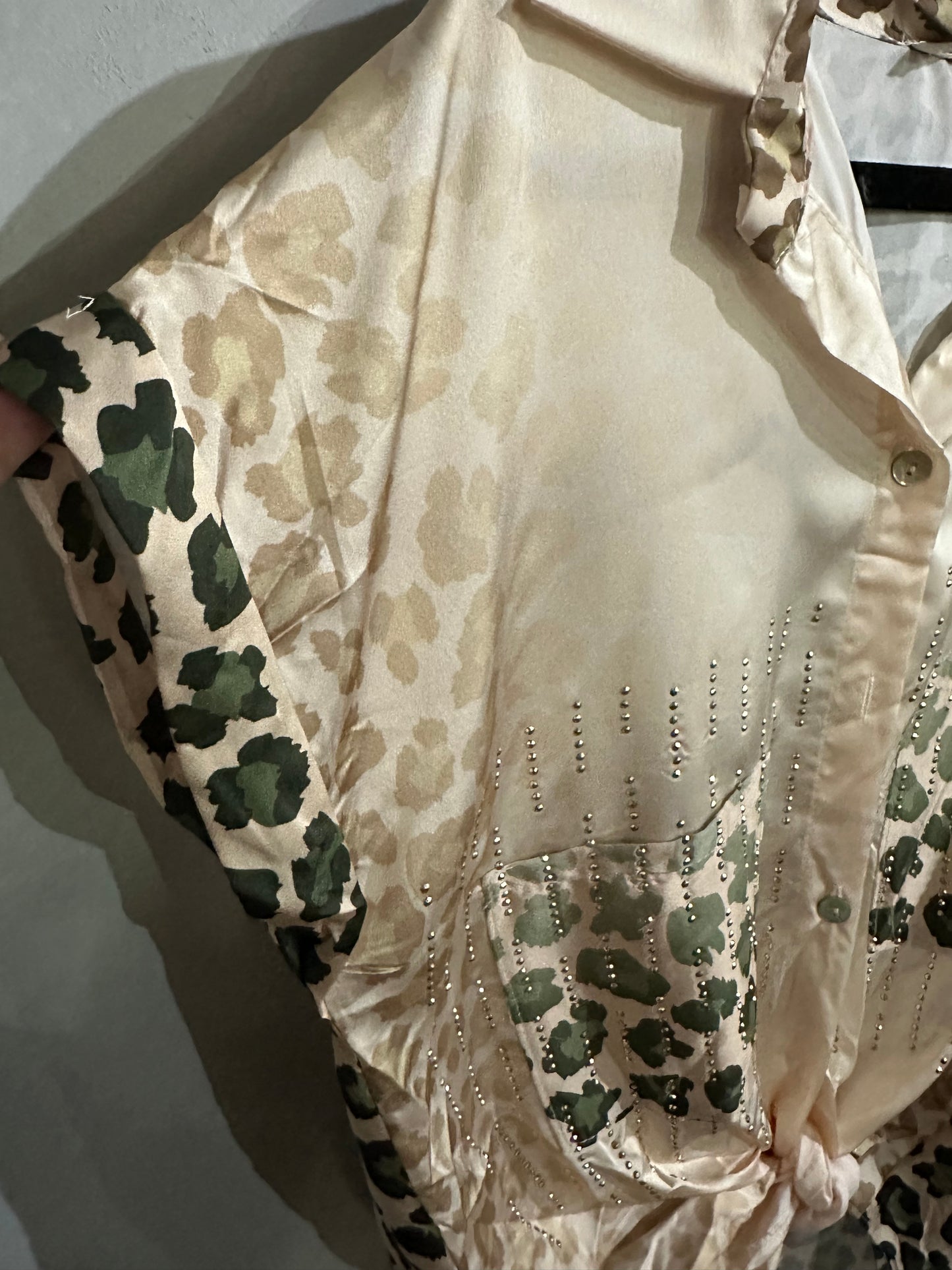 Fancy Me Khaki Blouse