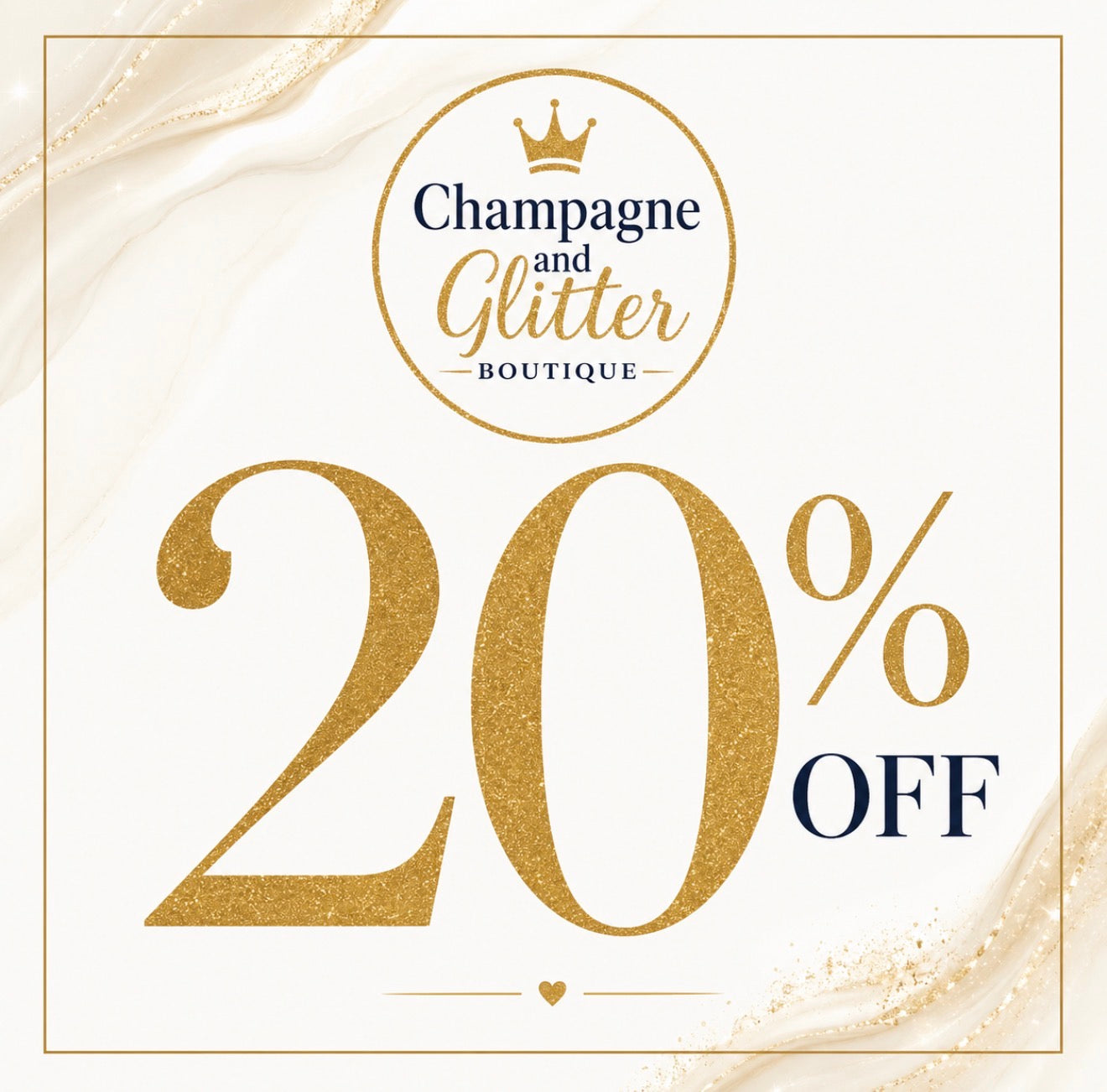 20% OFF 🛍