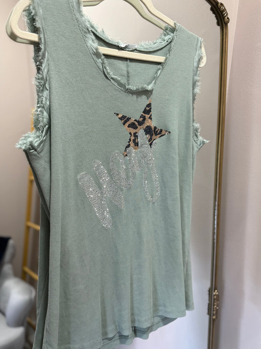 Hey Star Cami Khaki