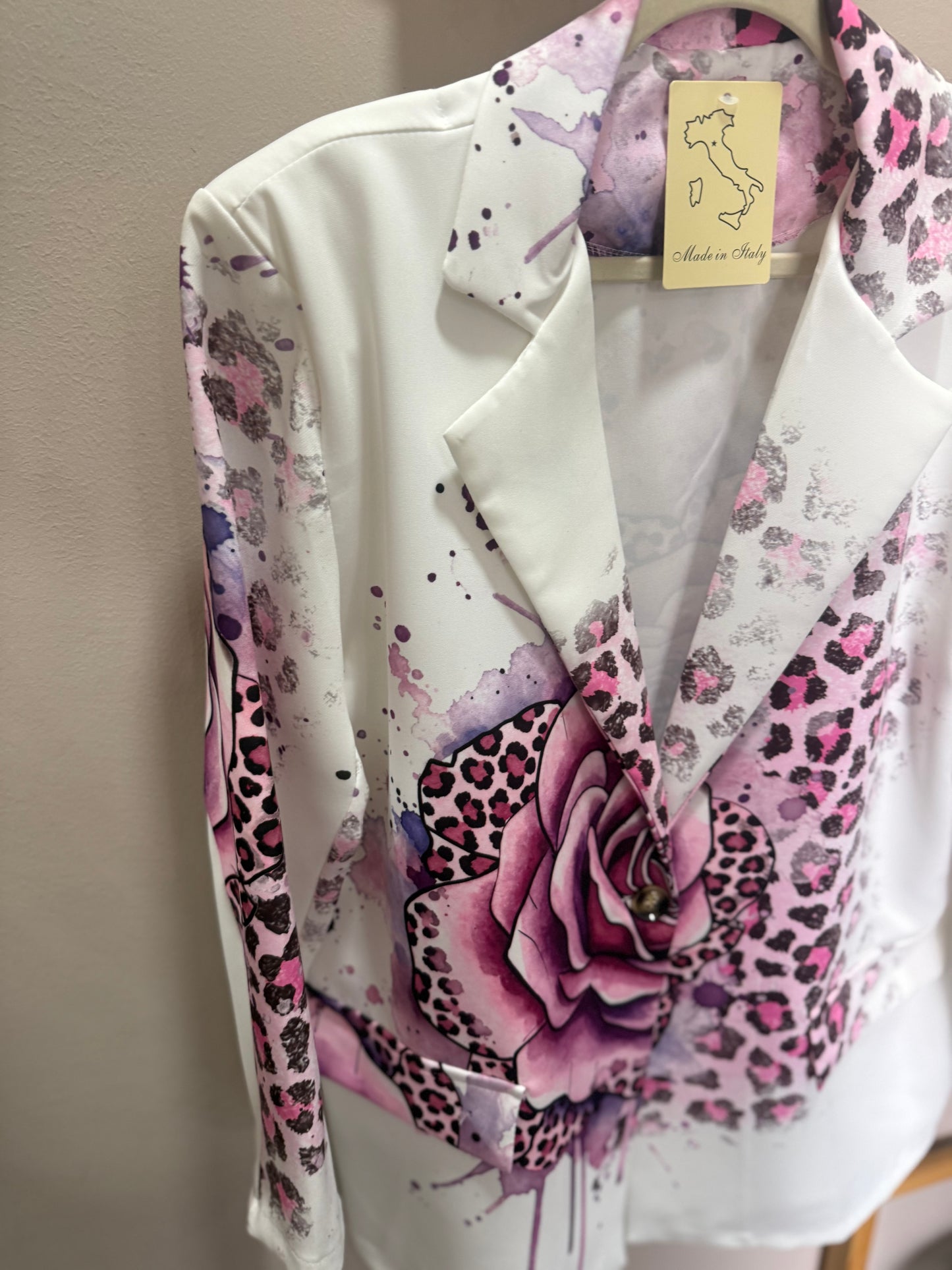 Tatum Satin Jacket_Leopard Bloom