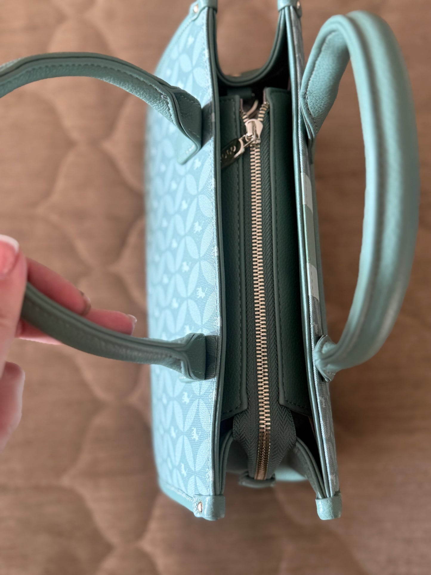 8053 Polo Matcha Small Shopper