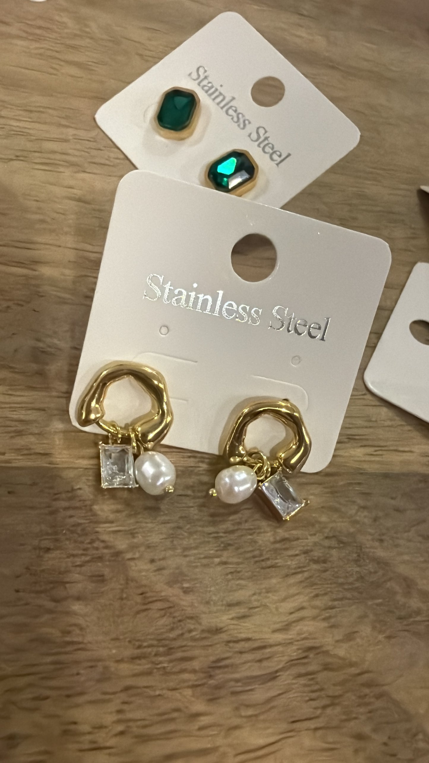 White Pearl Earring