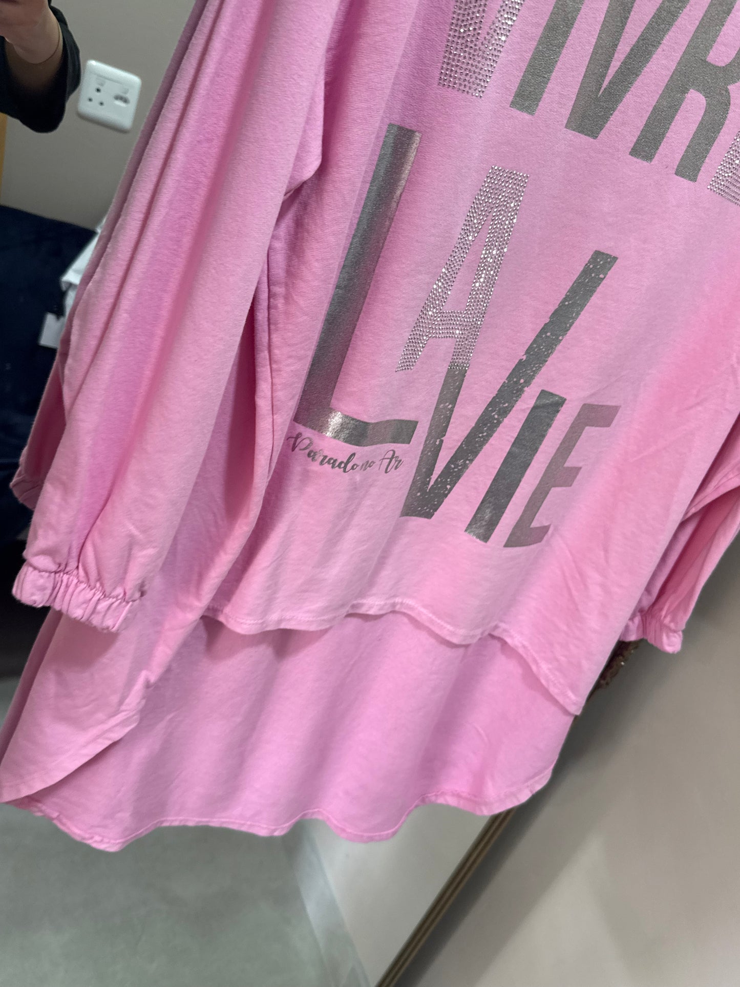La Vie Blouse Pink