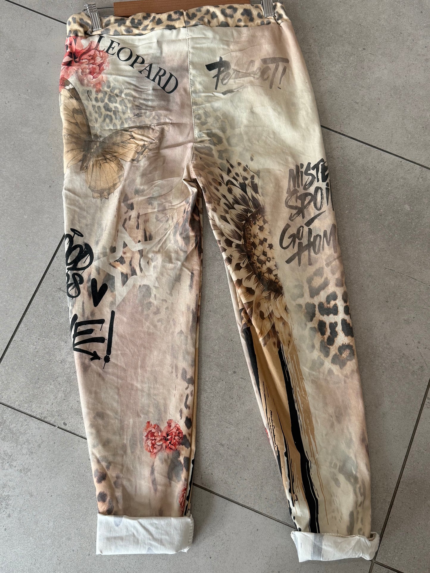 Butterfly Printed Comfy Pants