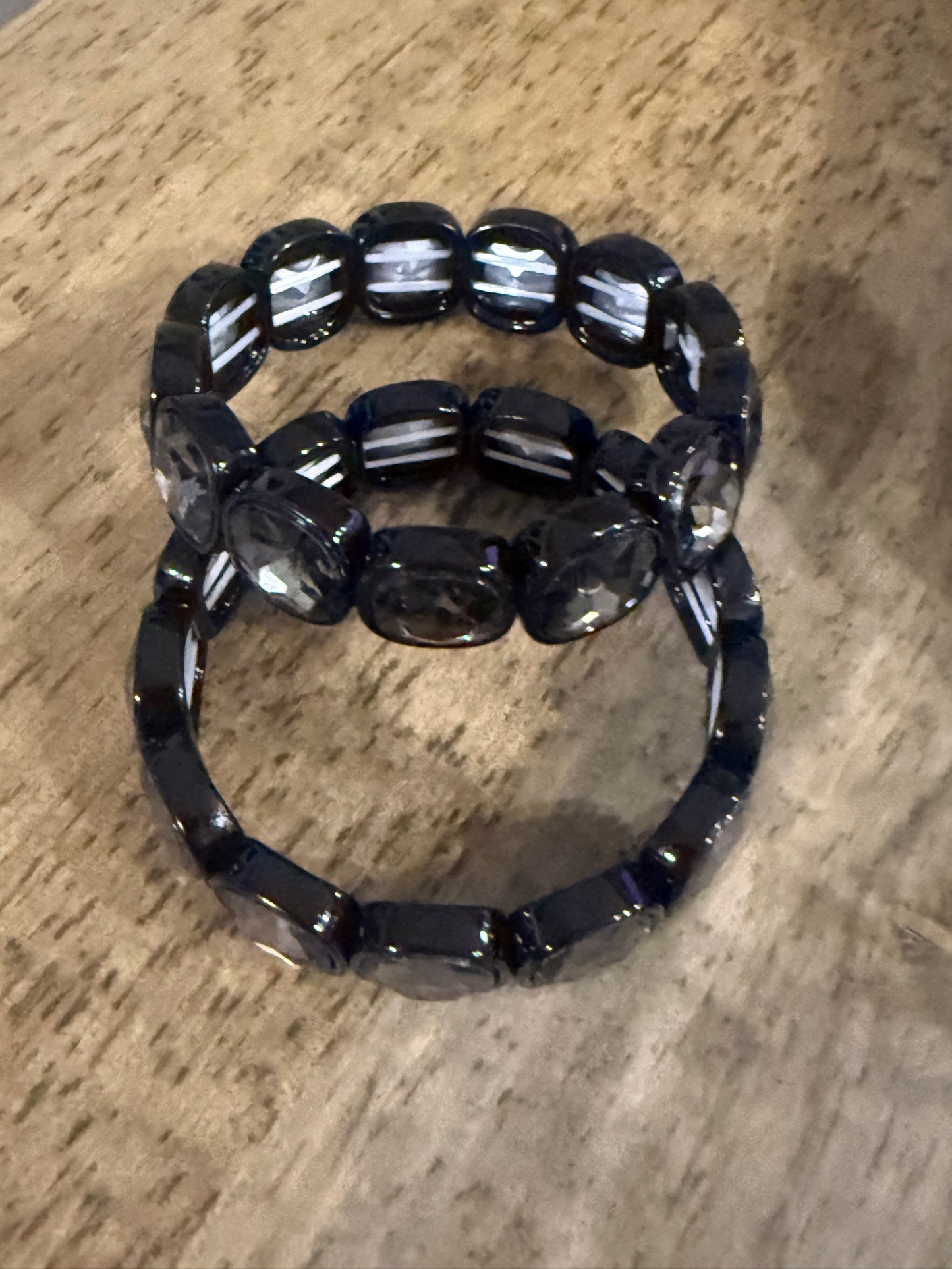Black Bling Bracelet