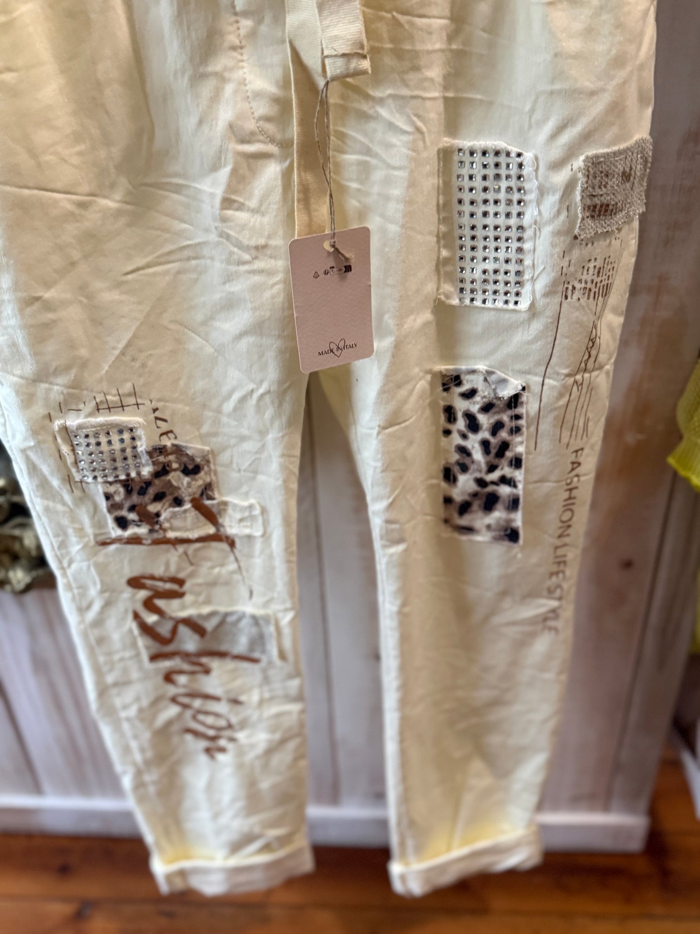 Fashion Pant Yellow 2/2