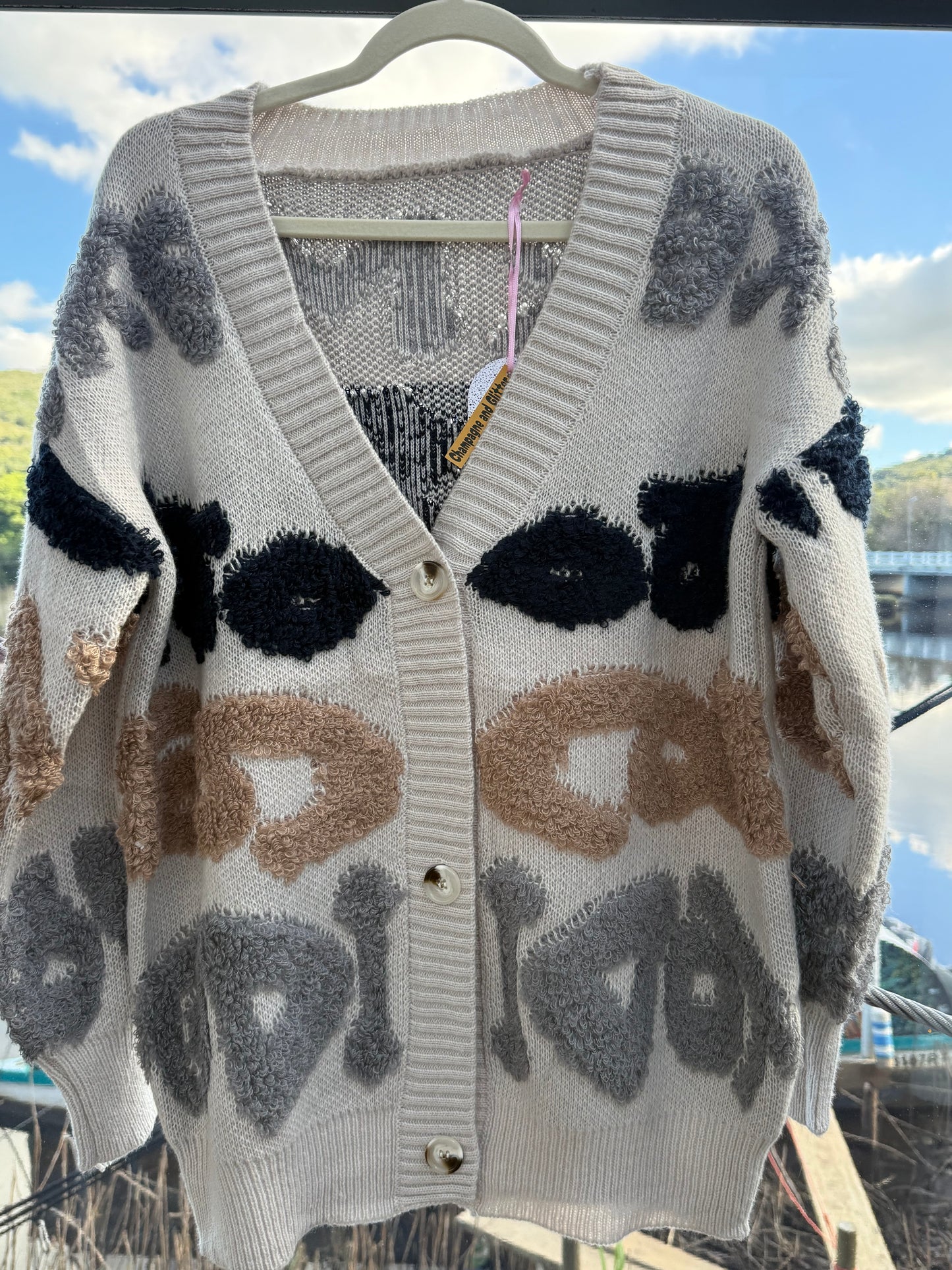 Snuggle Me Knit Off White