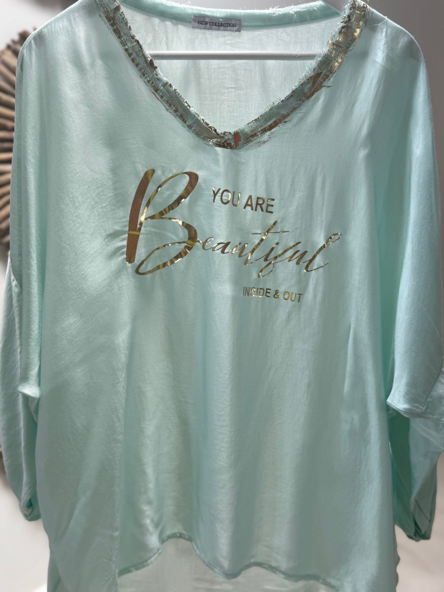 Believe Blouse Mint