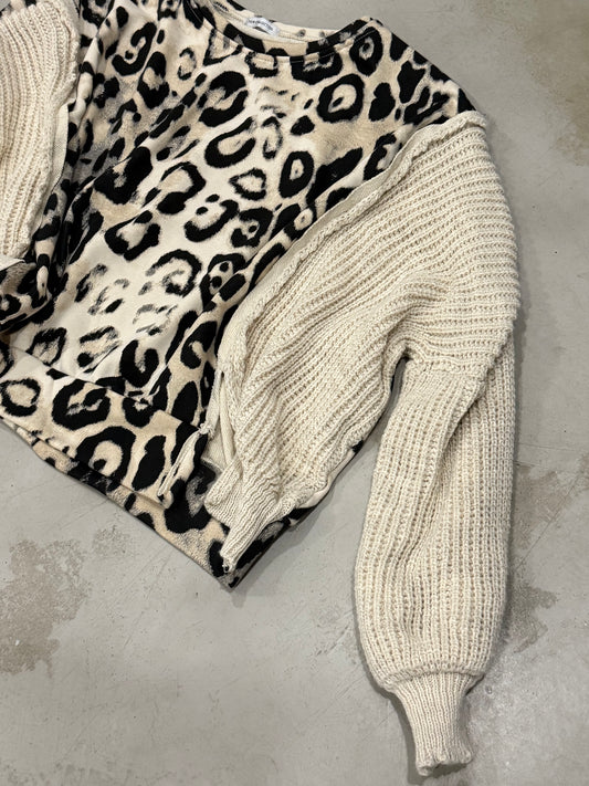 Joanna Animal Knit Cream