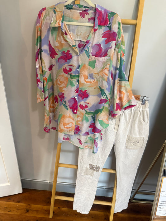 Printed Blouse Spring