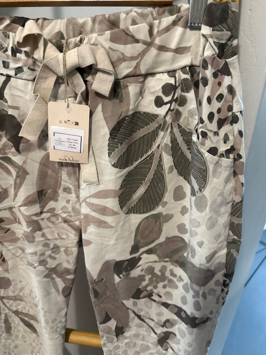 Wild Pastel Flower Pant
