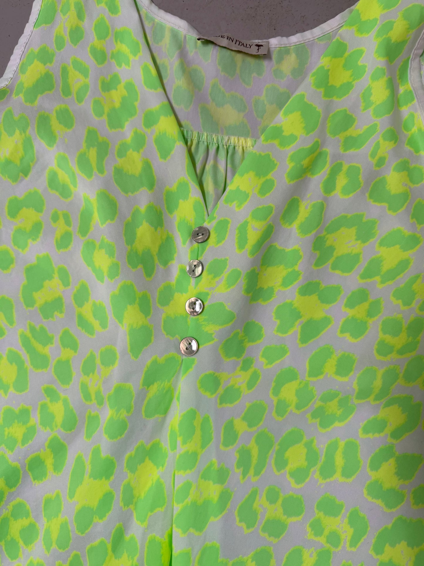 Viva Spring Blouse Lime
