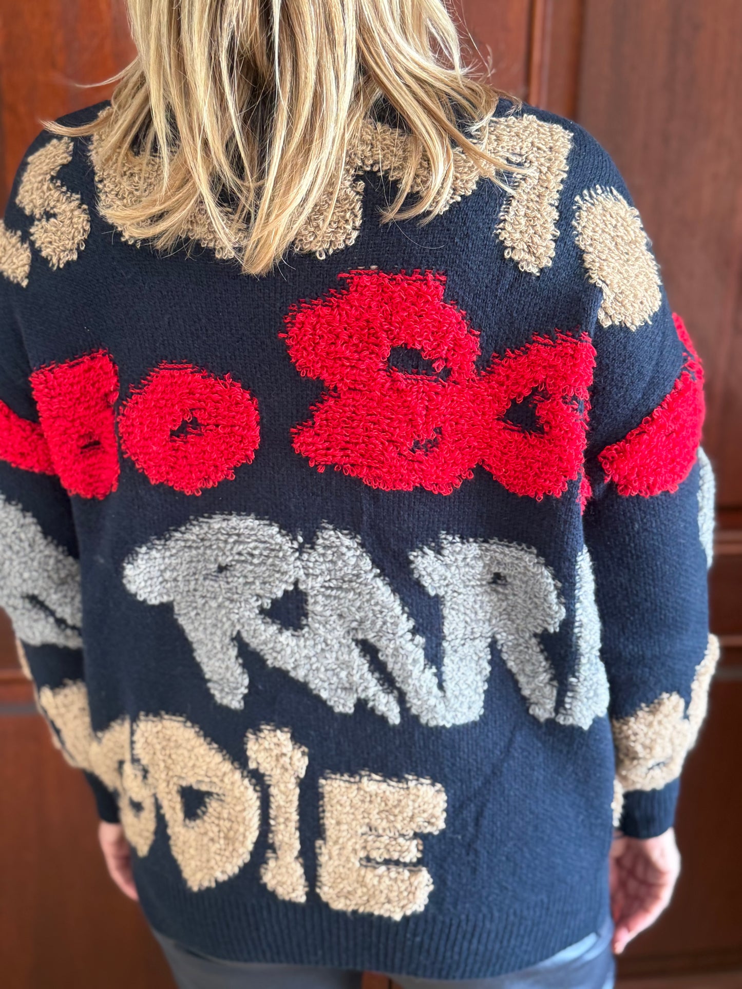 Snuggle Me Knit Navy