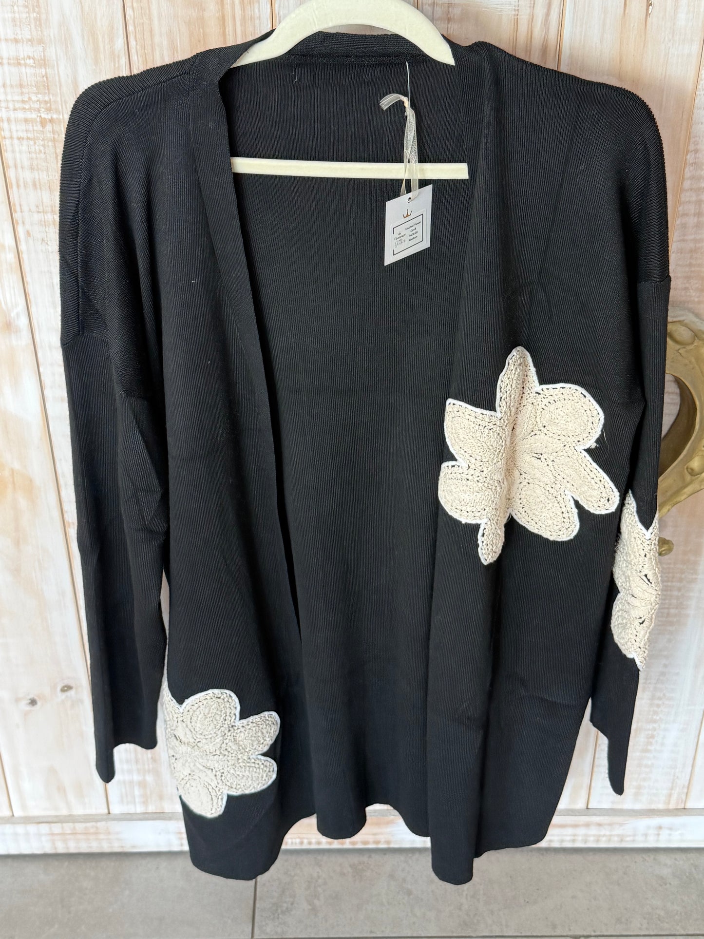 Crochet Flower Cardi