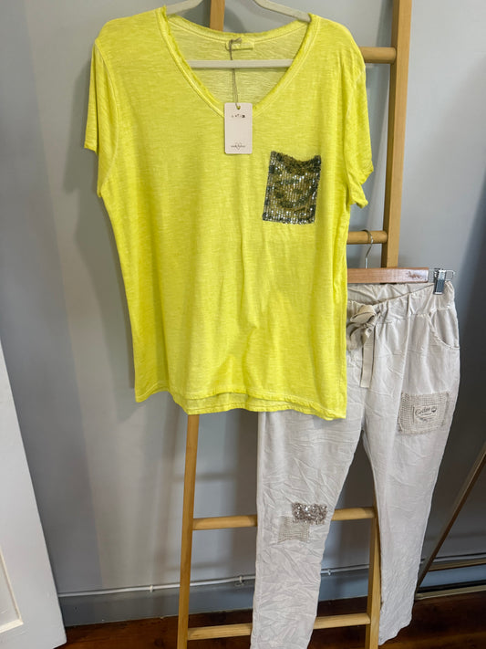 In The Detail Blouse Lime