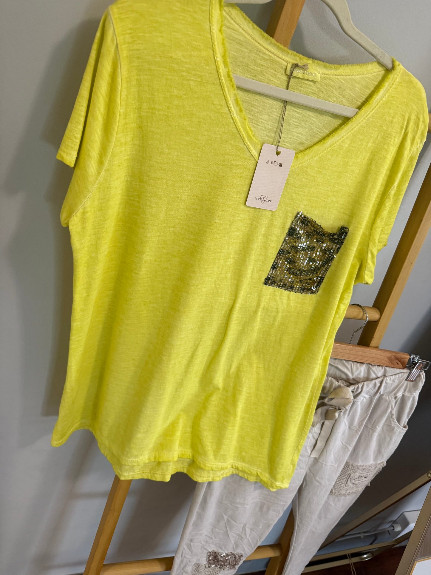 In The Detail Blouse Lime