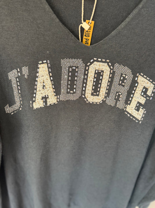 Jadore Soft Knit Charcoal