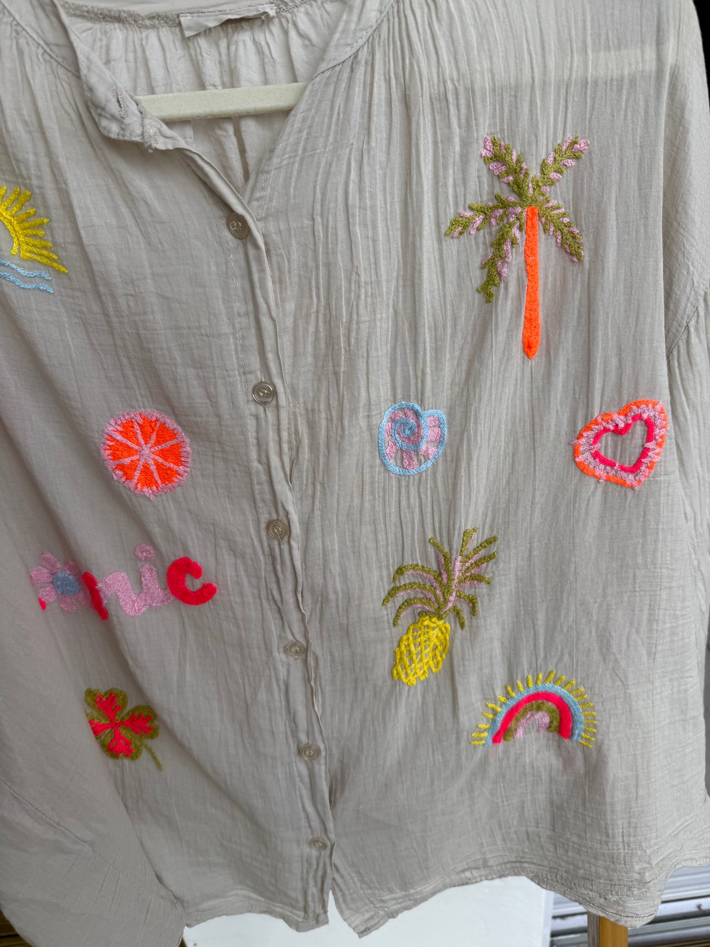 Iconic Blouse Taupe