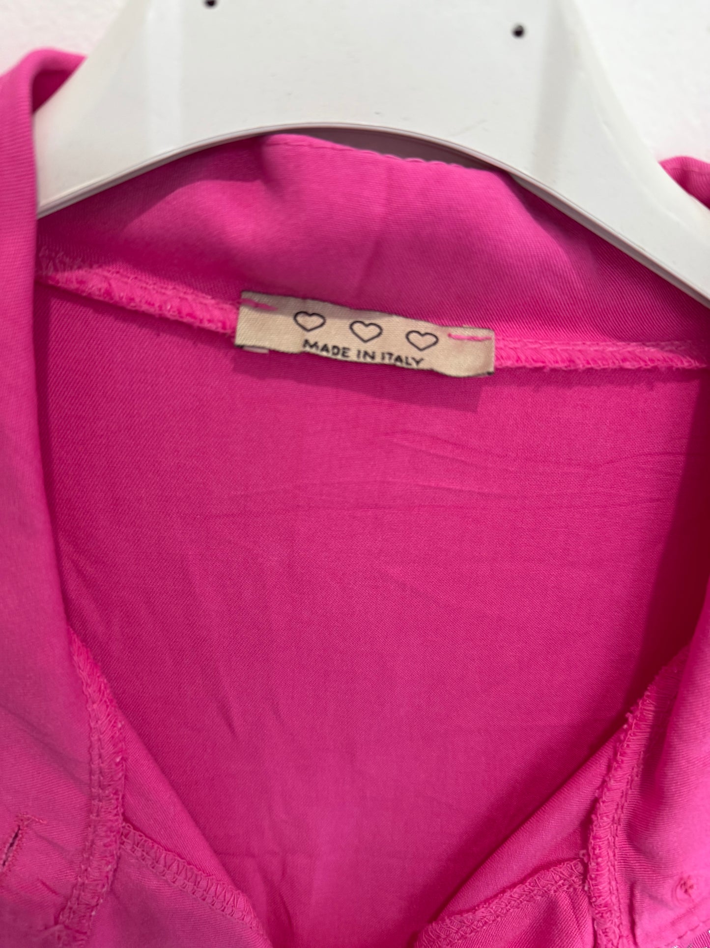 It Is written Blouse in Pink