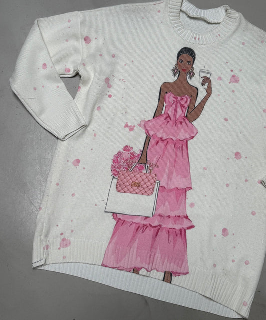 Royal Ascot Knit Pink