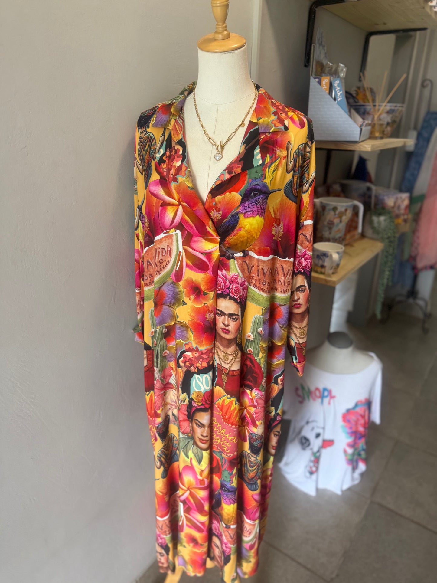 Frida Shirt Long Dress