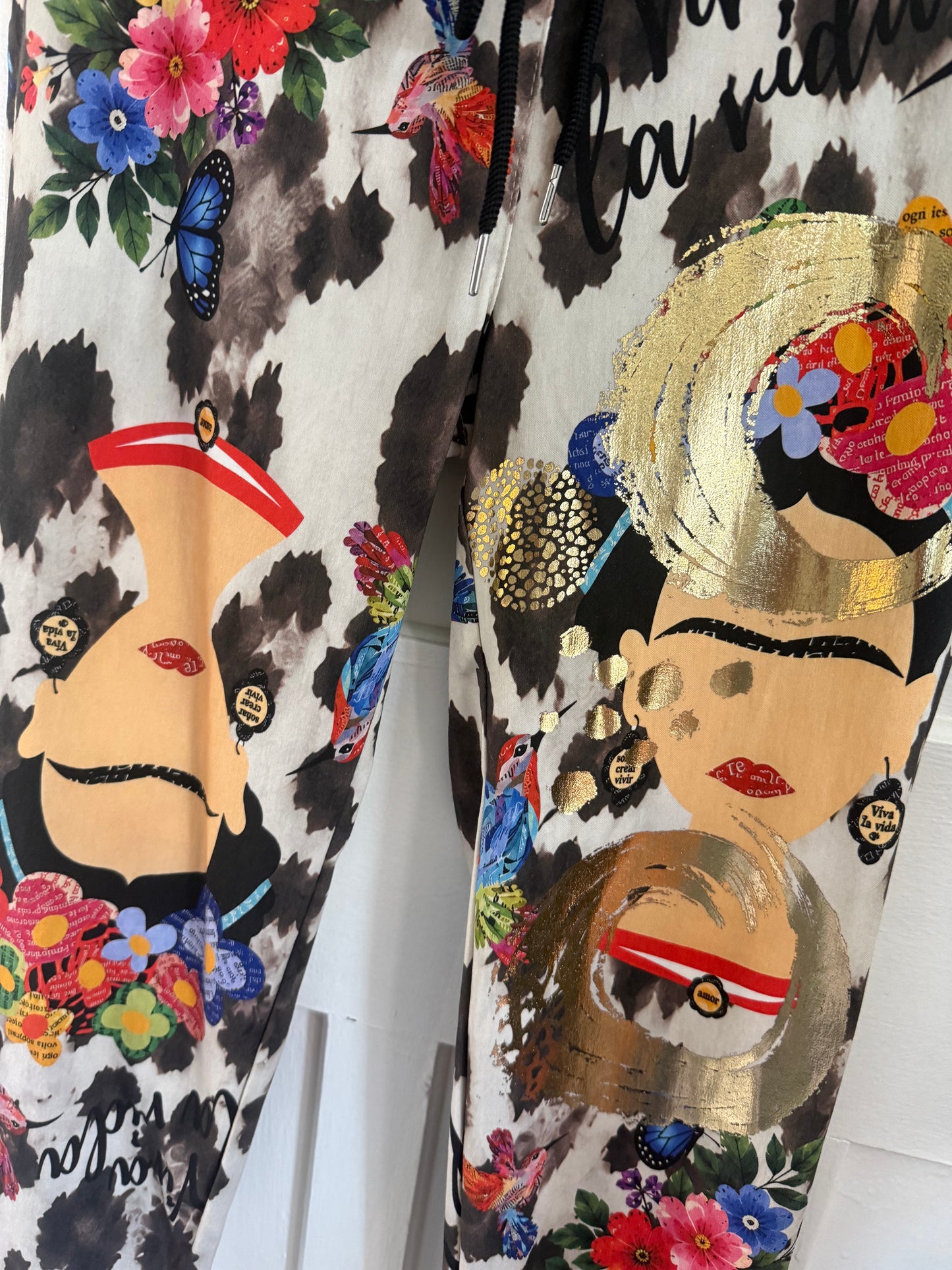 Print 19 Frida Flower Comfy Pant